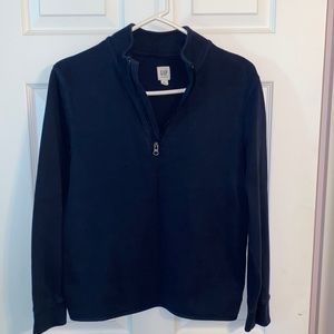 Boys quarter-zip pullover sweater